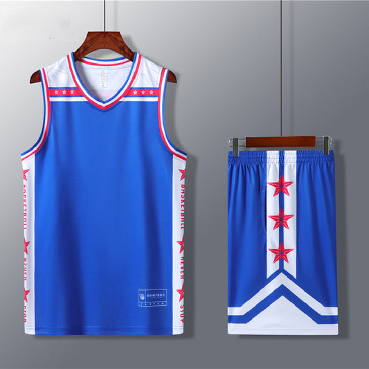 Breathable Sleeveless Basketball Clothing Set for All